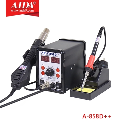 858D++ Air gun soldering station