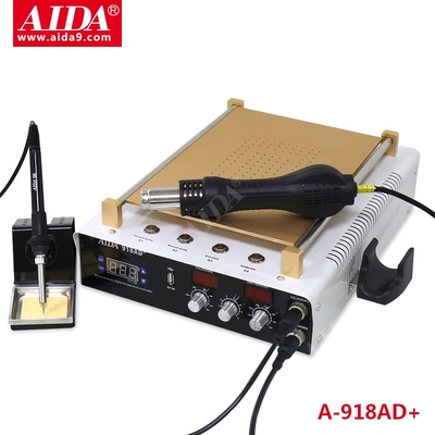 A-918AD+ Soldering station + mobile phone screen separator